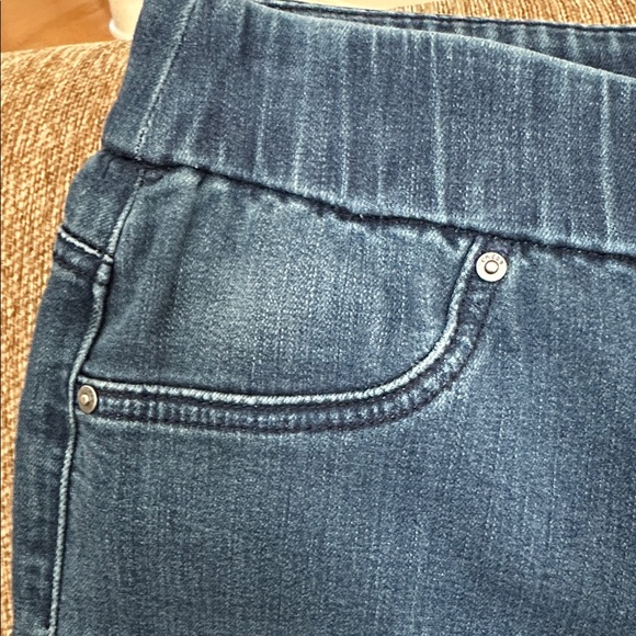 Chico's Dark Blue boot cut jeans - Picture 4 of 7